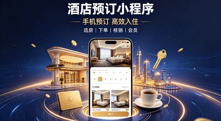 酒店自营预订小程序定制开发实战案例|ABG集团本地门店私域小程序开发运营全解析